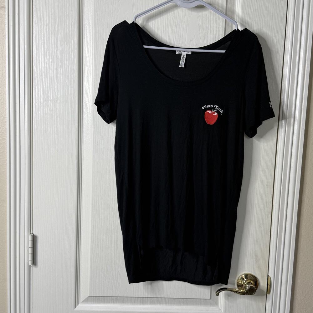 VS Victoria's secret PINK shirt top t-shirt ~ Small~ bling New York